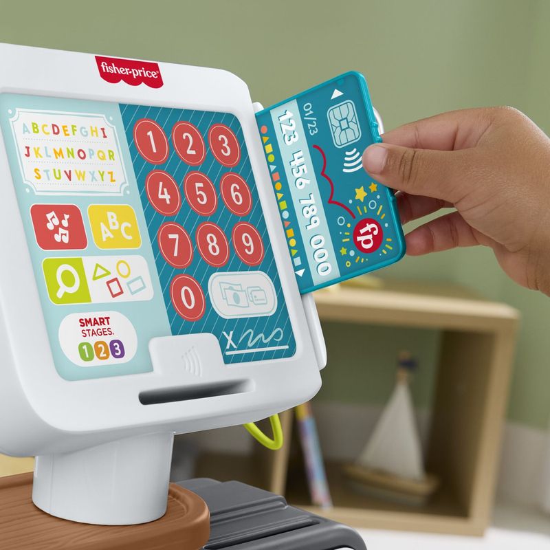 Jucarii, Copii si Bebe - Jucarii si jocuri - Jucarii bebelusi - Jucarii interactive bebelusi - FISHER PRICE LAUGH LEARN CASA DE MARCAT SI MAGAZIN - Infinity.ro