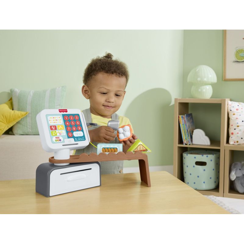 Jucarii, Copii si Bebe - Jucarii si jocuri - Jucarii bebelusi - Jucarii interactive bebelusi - FISHER PRICE LAUGH LEARN CASA DE MARCAT SI MAGAZIN - Infinity.ro