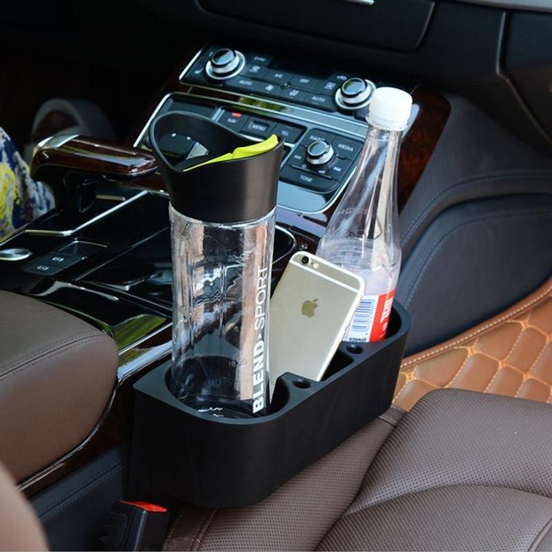 Auto si Moto - Piese auto si accesorii - Interior auto - Accesorii interior - Suport pahare, montaj intre scaun si consola centrala - Infinity.ro