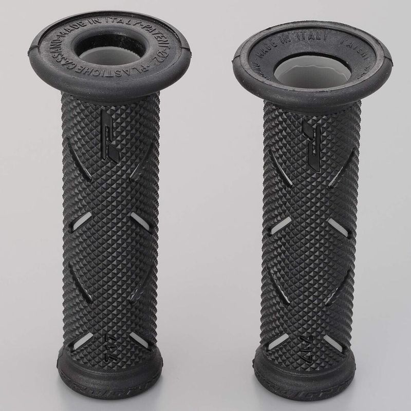 Auto si Moto - Piese auto si accesorii - Interior auto - Accesorii interior - Set 2 buc. Manere Moto/ATV din cauciuc antiderapant, universale, culoare Neagra - Infinity.ro