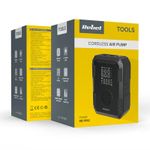 Auto si Moto - Reparatii si depanare - Compresoare auto - Compresor portabil 4000mAh Display LCD Rebel RB-1062 - Infinity.ro