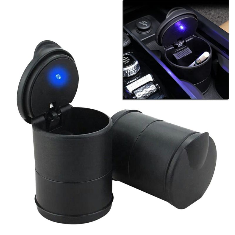 Auto si Moto - Electrice auto - Alte accesorii electrice auto - Scrumiera auto suplimentara cu iluminare LED PLS38 - Infinity.ro