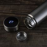 Casa si Gradina - Bucatarie si vesela - Accesorii bar - Termosuri si Cani termos - Recipient Termos SMART CUP LED, 500ml, cu afisaj temperatura - Infinity.ro