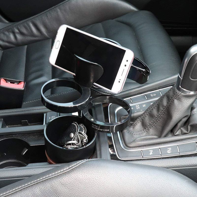 Auto si Moto - Piese auto si accesorii - Interior auto - Accesorii interior - Suport pahar Multifunctional 5-in-1, Smart Cup - Infinity.ro