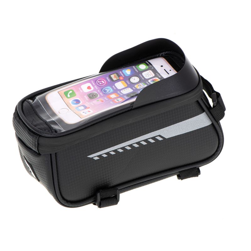 Auto si Moto - Piese auto si accesorii - Interior auto - Accesorii interior - Suport Telefon IMPERMEABIL tip Geanta, montaj pe Motocicleta sau Bicicleta - Infinity.ro