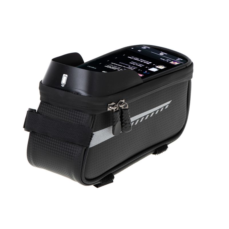 Auto si Moto - Piese auto si accesorii - Interior auto - Accesorii interior - Suport Telefon IMPERMEABIL tip Geanta, montaj pe Motocicleta sau Bicicleta - Infinity.ro