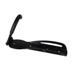 Sport si Outdoor - Ciclism - Accesorii pentru biciclete - Suporturi accesorii biciclete - Suport pentru bicicleta cu prindere pe perete, rabatabil, metalic, culoare Neagra - Infinity.ro