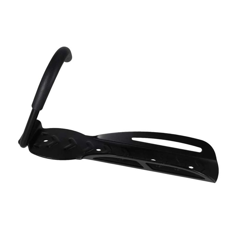 Sport si Outdoor - Ciclism - Accesorii pentru biciclete - Suporturi accesorii biciclete - Suport pentru bicicleta cu prindere pe perete, rabatabil, metalic, culoare Neagra - Infinity.ro