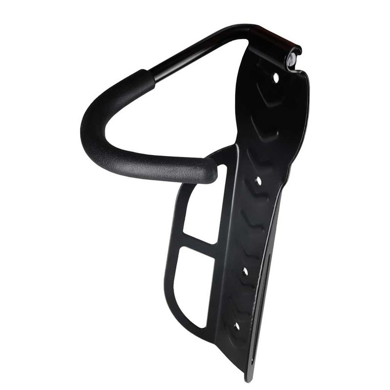 Sport si Outdoor - Ciclism - Accesorii pentru biciclete - Suporturi accesorii biciclete - Suport pentru bicicleta cu prindere pe perete, rabatabil, metalic, culoare Neagra - Infinity.ro