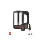 Casa si Gradina - Bucatarie si vesela - Accesorii bar - Termosuri si Cani termos - Termos electric, fierbator auto cu 2 cani, alimentare 12V, putere 250W, volum 500ml - Infinity.ro