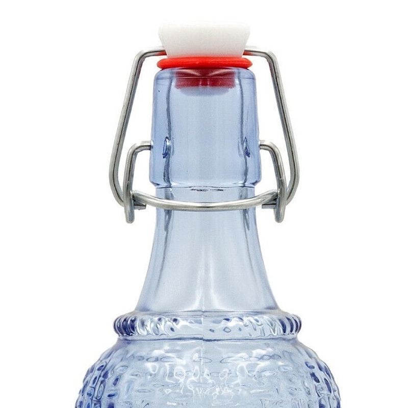 Casa si Gradina - Bucatarie si vesela - Organizare si depozitare bucatarie - Borcane si capace - Set 100 capace pentru sticle cu inchidere cu clema metalica si dop ceramic cu garnitura din cauciuc - Infinity.ro