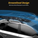 Auto si Moto - Piese auto si accesorii - Caroserie - Alte accesorii caroserie - Portbagaj metalic pentru plafon de tip "ROOF RACK", dimensiune 127 x 100cm, culoare neagra, cu bare transversale incluse - Infinity.ro