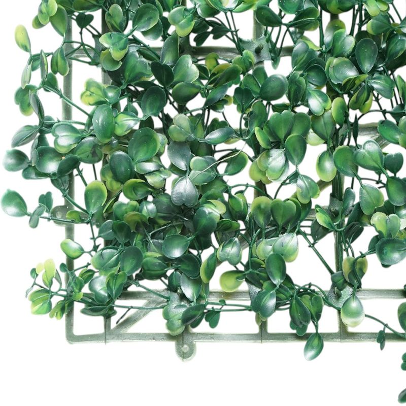 Casa si Gradina - Gradina si terasa - Garduri, panouri si accesorii - Panou Decorativ Gard viu artificial cu frunze mici, culoare verde, dimensiune 40 x 60cm - Infinity.ro