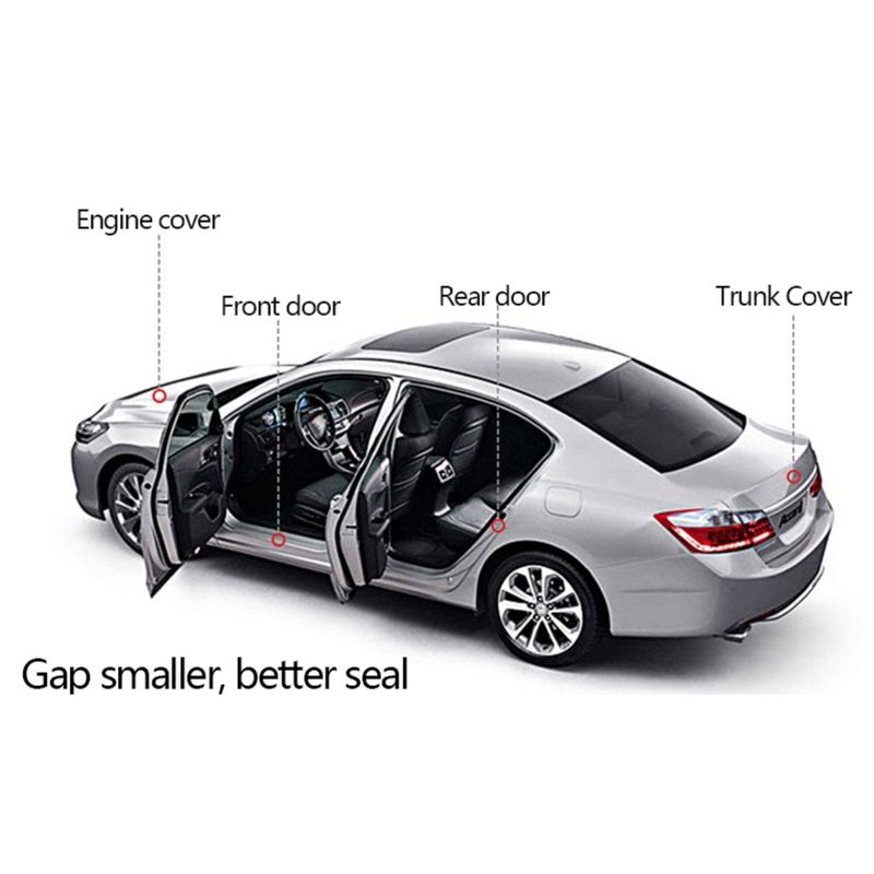 Auto si Moto - Piese auto si accesorii - Caroserie - Ornamente exterior auto - Rola cheder auto universal, profil "B", autoadeziv, lungime 4,3m - Infinity.ro