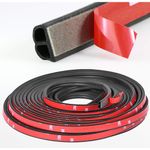 Auto si Moto - Piese auto si accesorii - Caroserie - Ornamente exterior auto - Rola cheder auto universal, profil "B", autoadeziv, lungime 4,3m - Infinity.ro