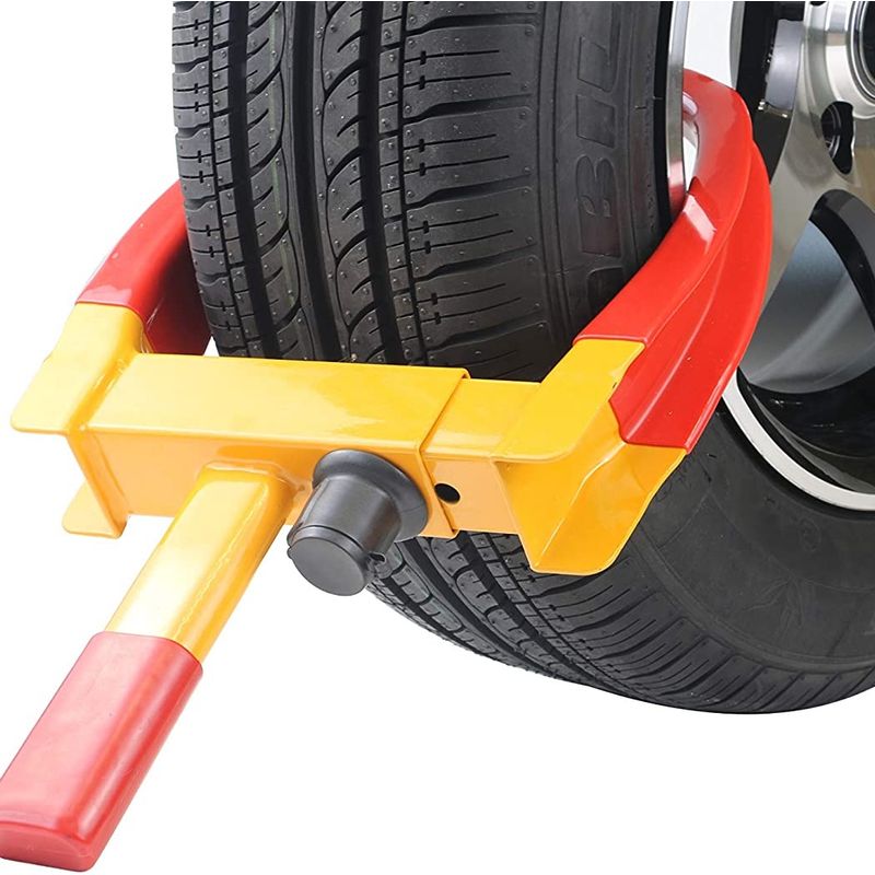 Auto si Moto - Anvelope si jante - Accesorii roti - Alte accesorii roti - Antifurt roata autoturisam sau remorca auto, otel rezistent, ajustabil, blocabil cu 2 chei - Infinity.ro