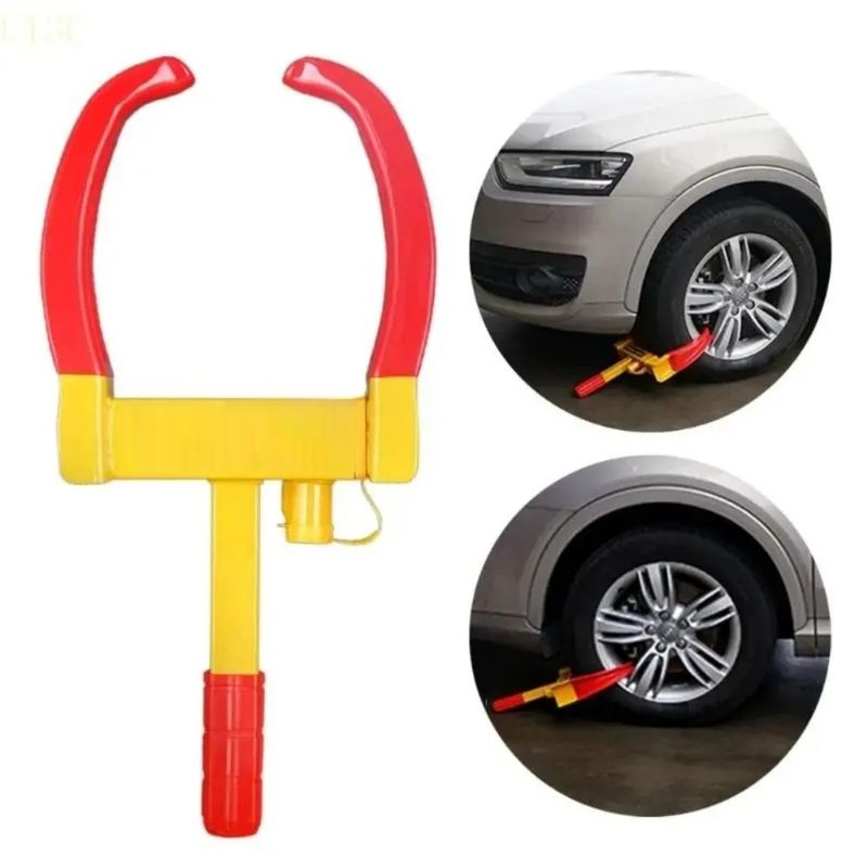 Auto si Moto - Anvelope si jante - Accesorii roti - Alte accesorii roti - Antifurt roata autoturisam sau remorca auto, otel rezistent, ajustabil, blocabil cu 2 chei - Infinity.ro