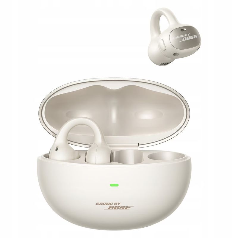 TV, Audio-Video si Foto - Portabile audio - Casti audio - Casti Open-Ear Baseus Inspire XC1, Sound by Bose, Dolby Audio, IP66, Alb - Infinity.ro