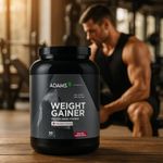 Ingrijire personala si Cosmetice - Sanatate si wellness - Nutritie sportiva - Proteine - Weight Gainer (zmeura), 1,5kg, Adams Supplements - Infinity.ro