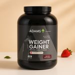 Ingrijire personala si Cosmetice - Sanatate si wellness - Nutritie sportiva - Proteine - Weight Gainer (capsuni), 3000g, Adams Supplements - Infinity.ro