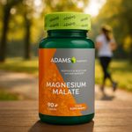 Ingrijire personala si Cosmetice - Sanatate si wellness - Suplimente alimentare - Alte suplimente alimentare - Magneziu Malate, 90cps, Adams Supplements - Infinity.ro