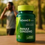 Ingrijire personala si Cosmetice - Sanatate si wellness - Suplimente alimentare - Alte suplimente alimentare - Panax Ginseng 1000mg, 90cps, Adams Supplements - Infinity.ro