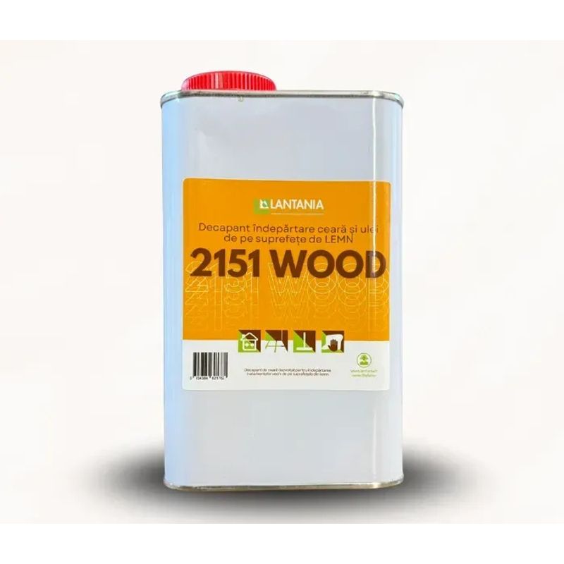 Casa si Gradina - Constructii - Materiale constructii - Solutii tratare suprafete - Substanta indepartare ceara si ulei de pe lemn- solvent -  2151 Legno - 1 litru - Infinity.ro