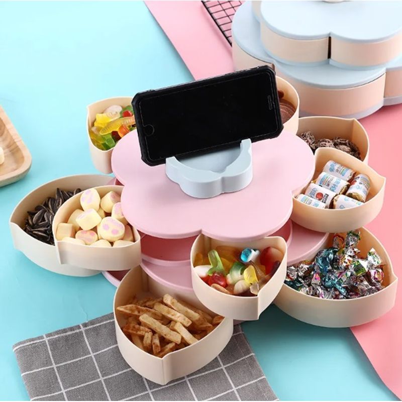 Casa si Gradina - Bucatarie si vesela - Vesela si tacamuri - Platouri de bucatarie - CANDY BOX 10 COMPARTIMENTE - Infinity.ro