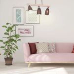 Casa si Gradina - Corpuri si surse de iluminat - Lustre si pendule - Lustra Charm KL6497, 3xE27, cupru antic + alb antichizat, metal + sticla, stil vintage, Klausen - Infinity.ro