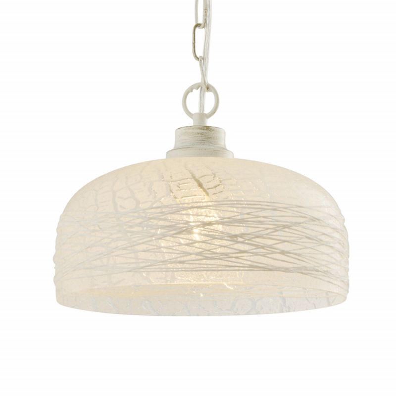 Casa si Gradina - Corpuri si surse de iluminat - Lustre si pendule - Pendul Grass KL6624, 1xE27, alb, IP20, Klausen - Infinity.ro