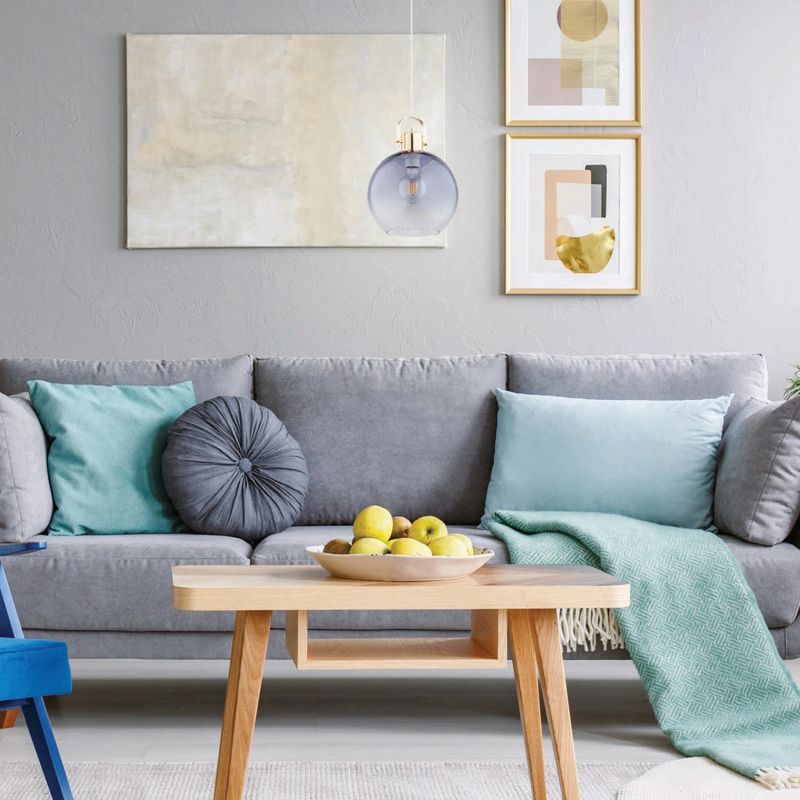 Casa si Gradina - Corpuri si surse de iluminat - Lustre si pendule - Pendul Sigmund KL111110, 1xE27, auriu + gri fumuriu, metal + sticla, stil modern, Klausen - Infinity.ro