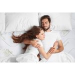 Casa si Gradina - Mobilier - Saltele si somiere - Saltele - Saltea Aloe Vera 14+2 Memory, 90x190 cm, H 18 cm, husa cu fibre de bambus, Ortopedica, Aerisire 3D Free Air - Infinity.ro