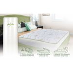 Casa si Gradina - Mobilier - Saltele si somiere - Saltele - Saltea Aloe Vera 14+2 Memory, 90x190 cm, H 18 cm, husa cu fibre de bambus, Ortopedica, Aerisire 3D Free Air - Infinity.ro