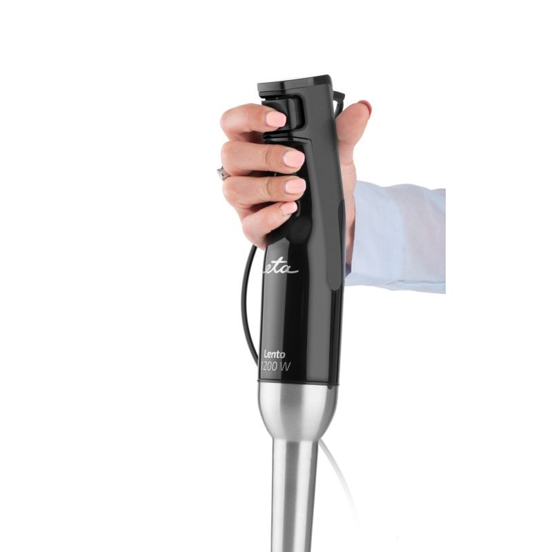 Electronice si Electrocasnice - Electrocasnice bucatarie - Mixere, tocatoare & roboti de bucatarie - Blendere si mini tocatoare - Blender de mana 4 in 1 ETA Lento 4017 90000, 1200 W, 2 recipiente, atasament piure - Infinity.ro