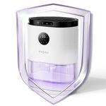 Electronice si Electrocasnice - Climatizare si sisteme de incalzire - Aparate filtrare aer - Dezumidificatoare - Dezumidificator aer Evoair HUMIX560, 560ml/24h, Senzor de umiditate, Lumina Ambientala in 7 culori, Rezervor 2.3l - Infinity.ro