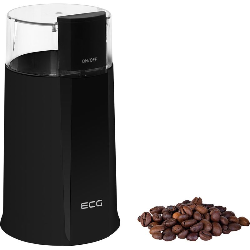 Electronice si Electrocasnice - Electrocasnice bucatarie - Preparare bauturi - Rasnite - Rasnita de cafea ECG KM 122, 200 W, 50 g, negru - Infinity.ro