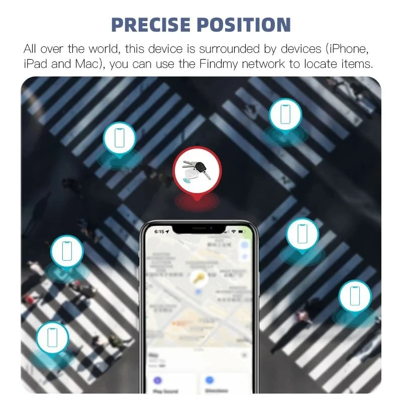Laptop, Telefoane si Tablete - Wearables si gadgeturi - Gadgeturi - Dispozitive anti-pierdere - Mini GPS Tracker, localizare in timp real, autonomie 365 zile, compatibil Apple Find My, rezistent la apa, pentru masini - Infinity.ro