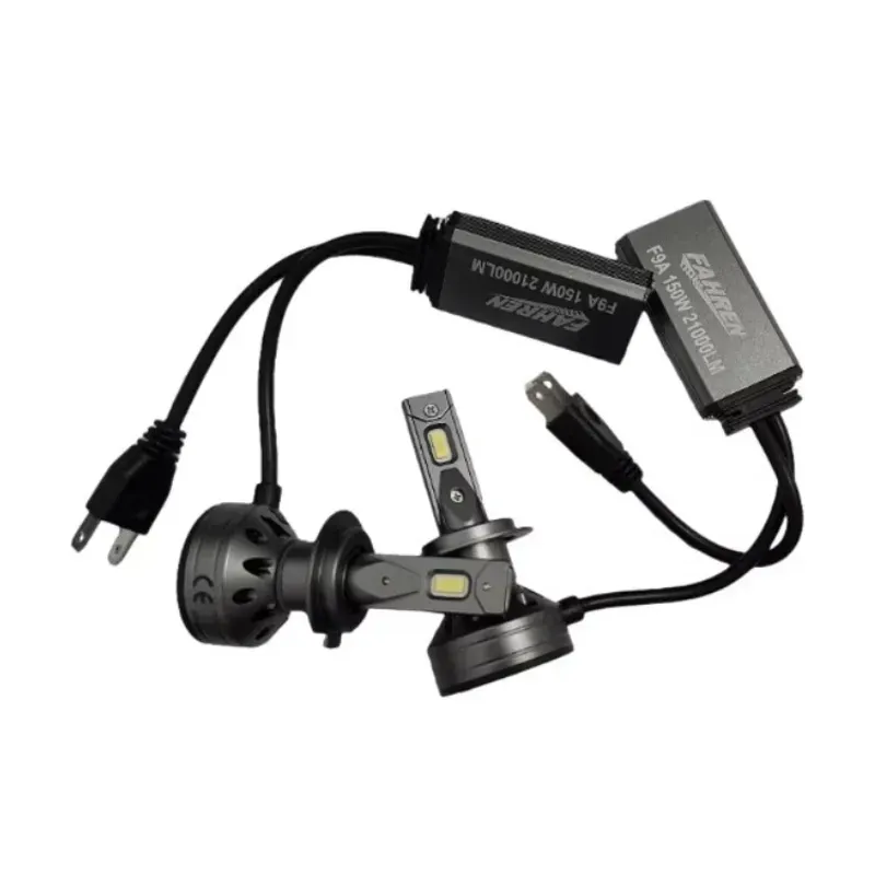 Auto si Moto - Electrice auto - Iluminare si semnalizare - Becuri auto - Set 2 becuri auto F9A LED H7 Canbus 150W 6000K 11000Lm 12V fara eroare - Infinity.ro