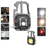 Casa si Gradina - Corpuri si surse de iluminat - Iluminat exterior - Lanterne - Breloc cu lanterna Andowl Q D911 cu LED COB multifunctional - Infinity.ro