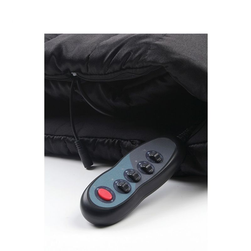 Ingrijire personala si Cosmetice - Sanatate si wellness - Articole wellness - Aparate si dispozitive de masaj - Saltea reversibila pentru masaj cu 9 zone de masaj si incalzire, 30W, negru - Infinity.ro