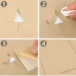 Casa si Gradina - Textile si covoare - Metraje si textile - Sul autoadeziv din piele ecologica (imitatie piele) 0.75 x 2.5m ROSU - Infinity.ro