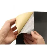 Casa si Gradina - Textile si covoare - Metraje si textile - Sul autoadeziv din piele ecologica (imitatie piele) 0.75 x 2.5m ROSU - Infinity.ro