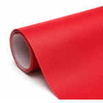 Casa si Gradina - Textile si covoare - Metraje si textile - Sul autoadeziv din piele ecologica (imitatie piele) 0.75 x 2.5m ROSU - Infinity.ro