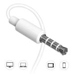 TV, Audio-Video si Foto - Portabile audio - Casti audio - Casti JVC HA-FR15-W-EF, Cu fir, In-Ear, Microfon, mufa in L compatibila cu iPhone, Alb - Infinity.ro