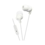 TV, Audio-Video si Foto - Portabile audio - Casti audio - Casti JVC HA-FR15-W-EF, Cu fir, In-Ear, Microfon, mufa in L compatibila cu iPhone, Alb - Infinity.ro