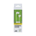 TV, Audio-Video si Foto - Portabile audio - Casti audio - Casti JVC HA-FR15-W-EF, Cu fir, In-Ear, Microfon, mufa in L compatibila cu iPhone, Alb - Infinity.ro