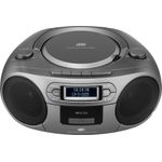 TV, Audio-Video si Foto - Portabile audio - Radio - Sistem audio ECG CDR 990 DAB, 2 x 2 W RMS, Radio FM, USB, CD Player, Casetofon MP3, GRI - Infinity.ro