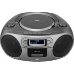 TV, Audio-Video si Foto - Portabile audio - Radio - Sistem audio ECG CDR 990 DAB, 2 x 2 W RMS, Radio FM, USB, CD Player, Casetofon MP3, GRI - Infinity.ro