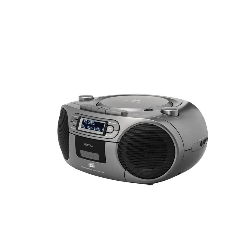 TV, Audio-Video si Foto - Portabile audio - Radio - Sistem audio ECG CDR 990 DAB, 2 x 2 W RMS, Radio FM, USB, CD Player, Casetofon MP3, GRI - Infinity.ro