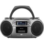 TV, Audio-Video si Foto - Portabile audio - Radio - Sistem audio ECG CDR 990 DAB, 2 x 2 W RMS, Radio FM, USB, CD Player, Casetofon MP3, GRI - Infinity.ro